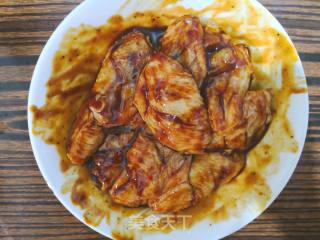 Grilled Wings with Black Pepper Sauce recipe