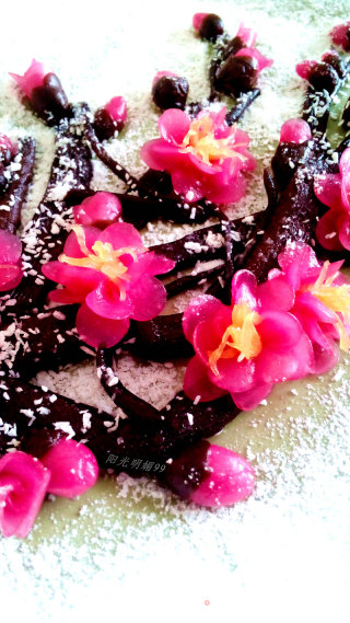 Red Plum Primula (new Year's Dessert) recipe