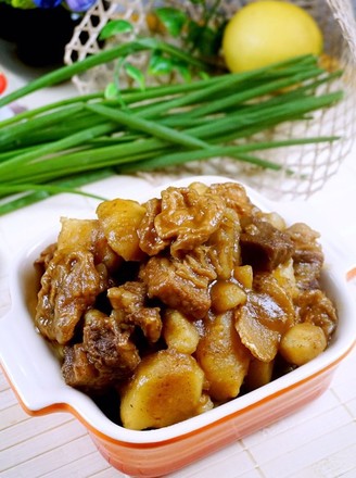Stewed Beef with Beans recipe