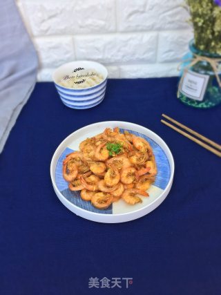 Stir-fried Prawns with Salt and Pepper recipe