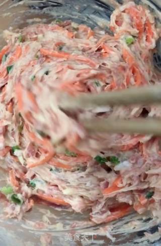Steamed Carrot Meatballs recipe
