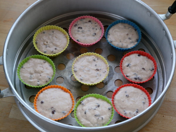 Brown Sugar and Red Bean Hair Cake recipe
