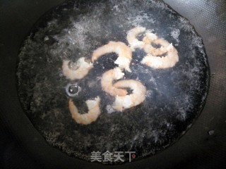 Fried Shrimp with Eggs recipe