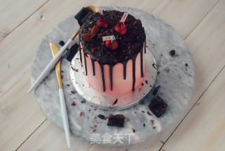 #四session Baking Contest and It's Love to Eat Festival#chocolate Glaze Cream Cake recipe