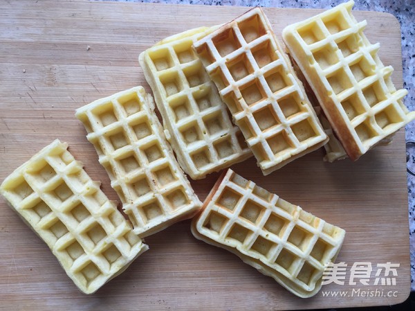 Cranberry Cream Waffles recipe