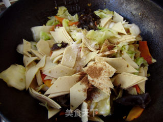 Home Cooking-spicy Stir-fried Cabbage recipe