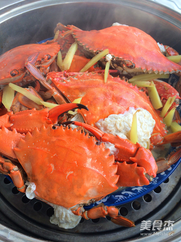 Quick Steamed Crab recipe