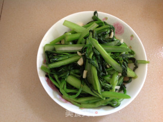 Stir-fried Cantonese Choy Sum recipe