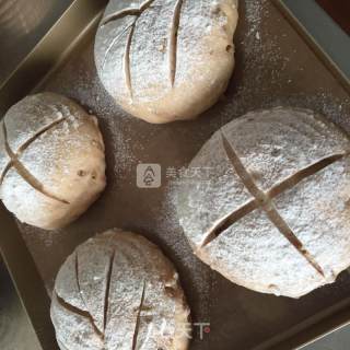 #aca烤明星大赛#whole-wheat Walnut Buns recipe