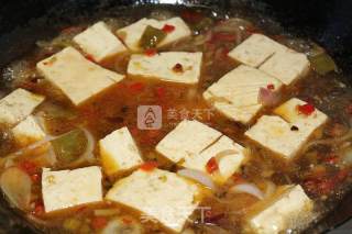 Beef Tofu Soup recipe