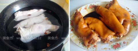 Braised Pork Knuckle with Fermented Bean Curd recipe