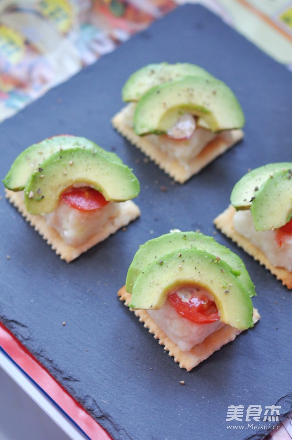 Avocado Potato Salad Crisp recipe