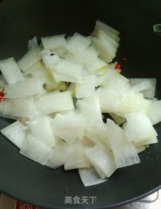 Garlic Winter Melon Slices recipe