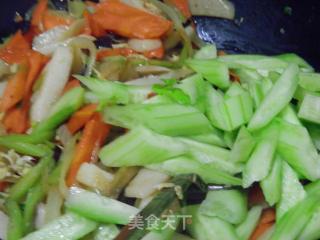 Sujing Spring Festival Dishes 2-stir-fried Vegetarian Vegetables recipe