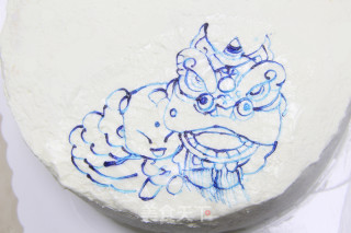 Lion Dance Cake recipe