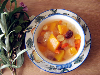 Tremella and Papaya Soup recipe