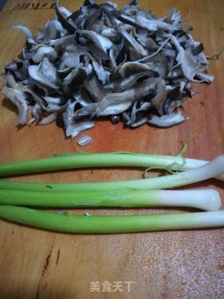 Green Garlic Oyster Mushroom recipe