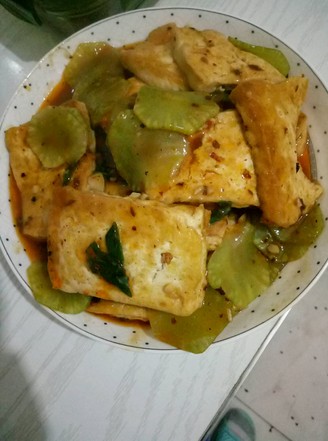 Roasted Tofu with Lettuce recipe