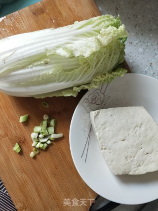 Chinese Cabbage Tofu recipe