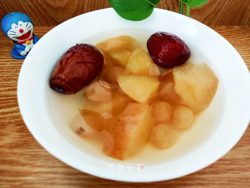 Jujube, Longan, Apple Water recipe