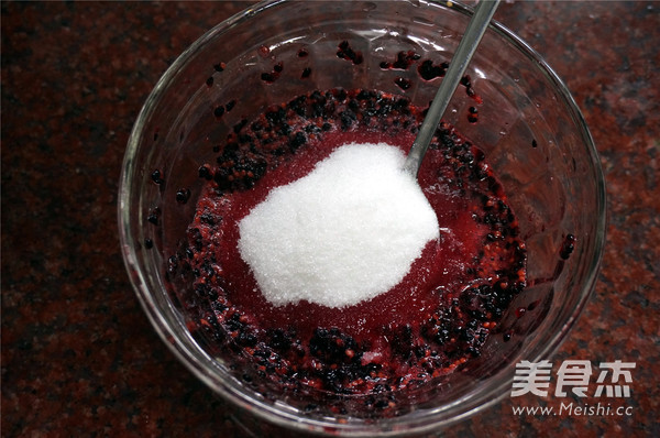 Mulberry Milk Jelly recipe