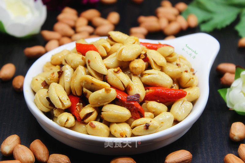 Spicy Alcoholic Peanuts recipe