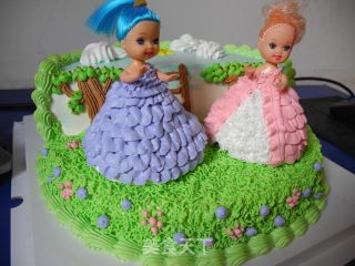 Three-dimensional Barbie Cake recipe