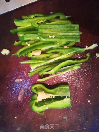 Green Pepper and Potato Shreds recipe