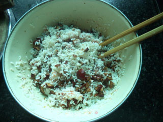 Red Beans, Red Dates, Pork and Glutinous Rice Balls recipe