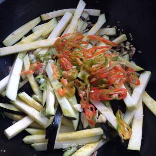 Spicy Eggplant Strips recipe