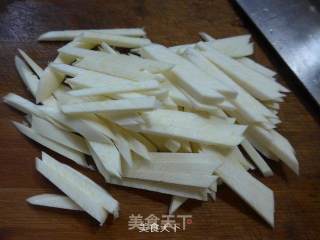 Fried Squid with Pickled Vegetables and Rice White recipe