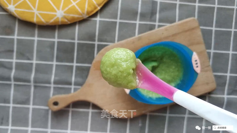 6-month Baby Food Supplement: Broccoli Mud Rice Cereal | Point Mom's Food Supplement recipe