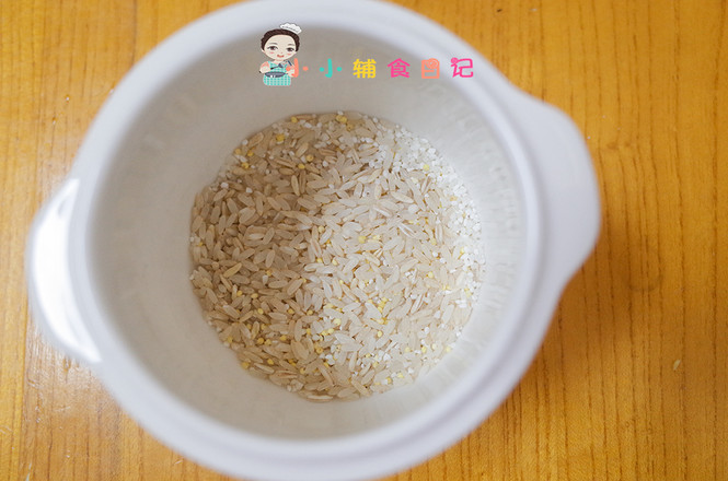 Germ Rice Porridge Over 8 Months Old with Water and Rice Ratio of Each Month recipe