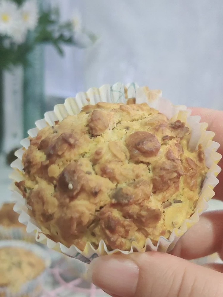 Brushed Oatmeal Cake, Low-fat, Healthy and Not Afraid of Fat