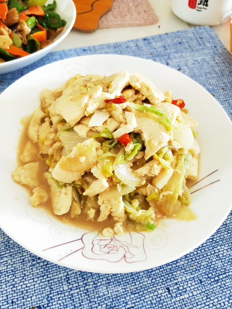 Chinese Cabbage Tofu recipe