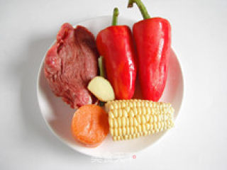 Colorful Nutrition-sweet Pepper Stuffed Beef recipe