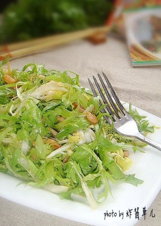 Shrimp Mixed with Bitter Cocory recipe