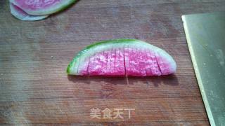 Sweet and Sour Radish Flowers recipe