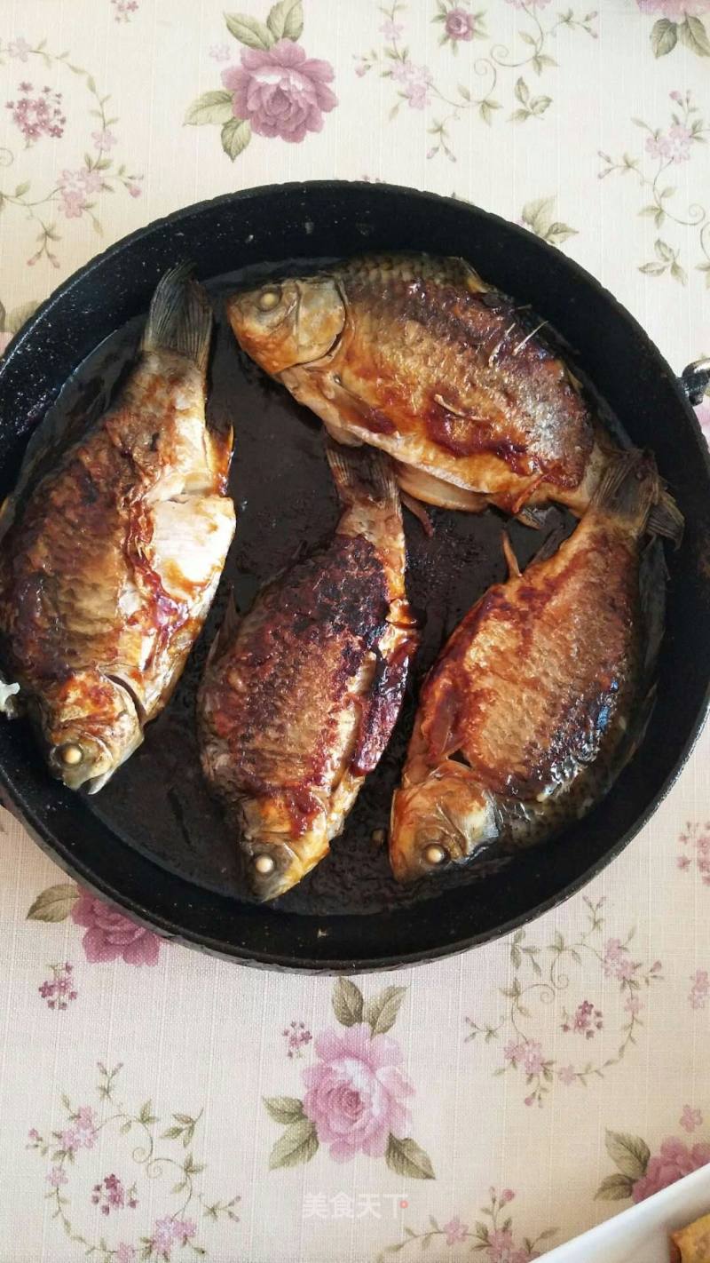Grilled Crucian Carp recipe