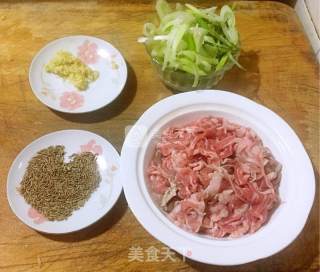 Lamb with Scallions and Cumin recipe