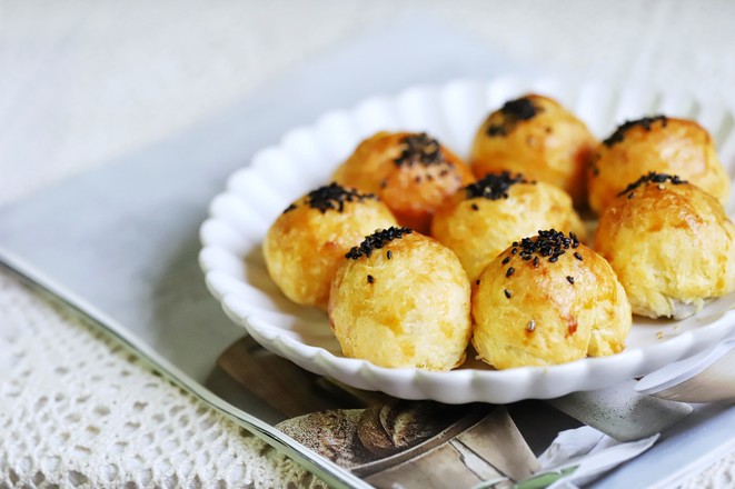 Lazy Version of Grilled Glutinous Rice Balls recipe