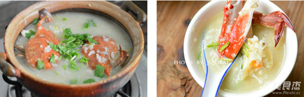 Crab Congee recipe