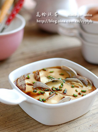 Clam Steamed Egg recipe