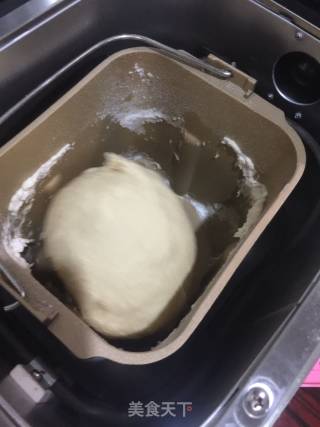 Seaweed Pork Floss Bun recipe