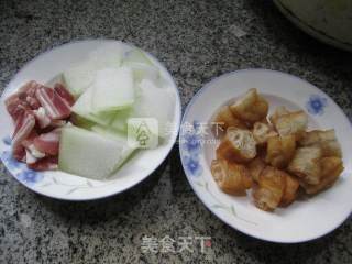 Bacon You Tiao Winter Melon Soup recipe