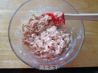 Tuna Salad and Seaweed Rice recipe