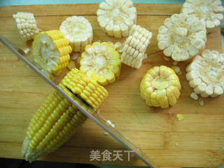 Milky Taste [boiled Corn with Cheese and Milk] recipe