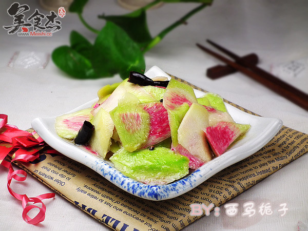 Simmered Radish Skins recipe