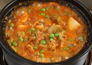 Korean Spicy Cabbage Tofu Pot-"seducing" Your Stomach in The Severe Cold Winter recipe