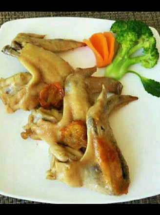 Salt Baked Chicken Wings recipe